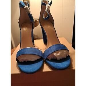 Gen Shuo Womens Heels Size 9 Blue